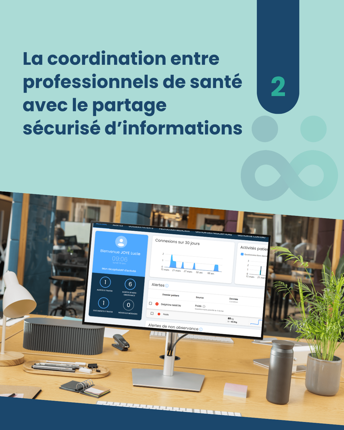COORDINATION ET PARTAGE SECURISE INFORMATIONS