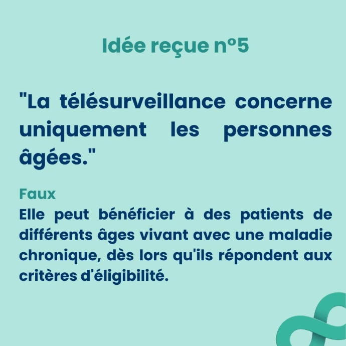 La télésurveillance médicale accompagne les patients atteints de maladies chroniques à tout âge.