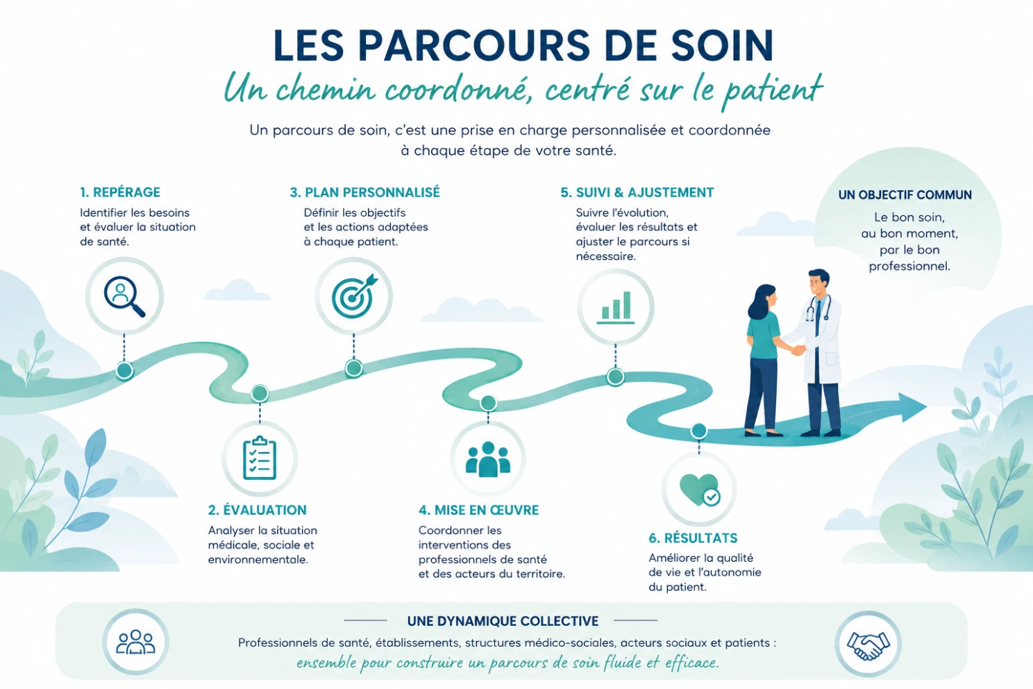 les étapes du parcours de soins