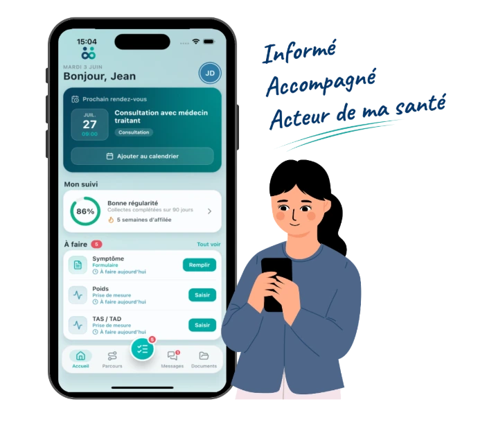 Une application simple et intuitive